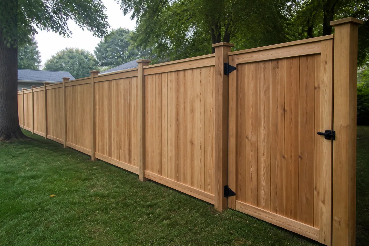 Fencing project example